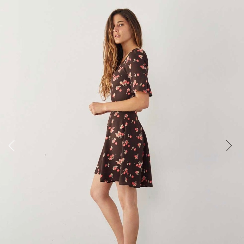 Adorable Cherry Print Dress